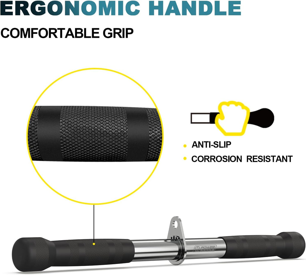 Cable Machine Attachment, LAT Pulldown Attachments, Cable Attachments for Gym, Home Gym Accessories